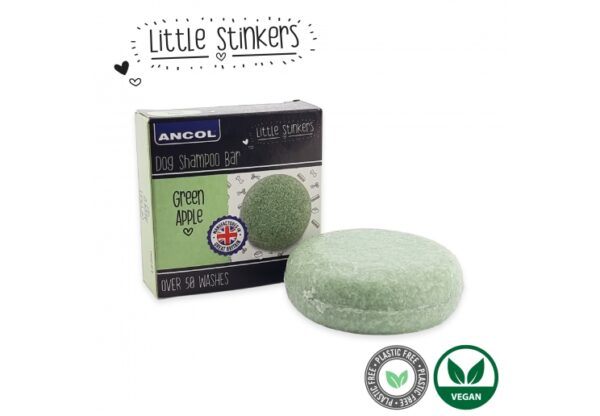 Little Stinkers Green Apple Shampoo Bar 50g
