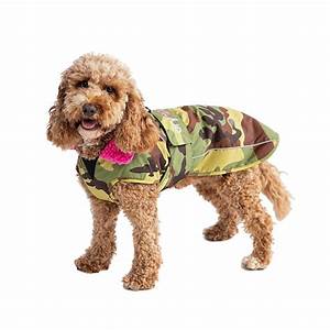 Dryrobe Dog Green Camo Pink M